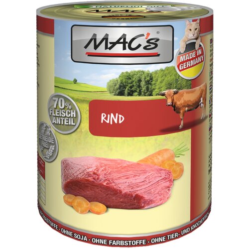 MAC's Ekonomično pakiranje MAC´s Cat hrane za mačke 12 x 400 g - Govedina Cene