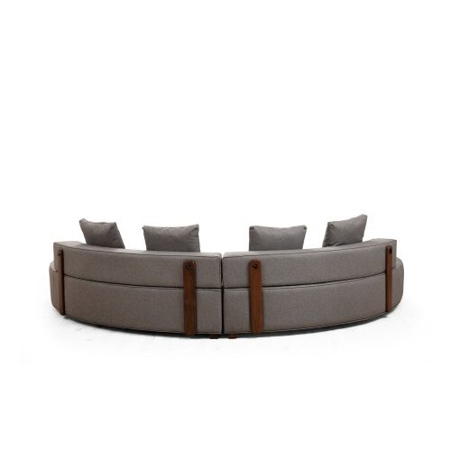  Kutna garnitura Gondola 105x70x360cm Siva Slike