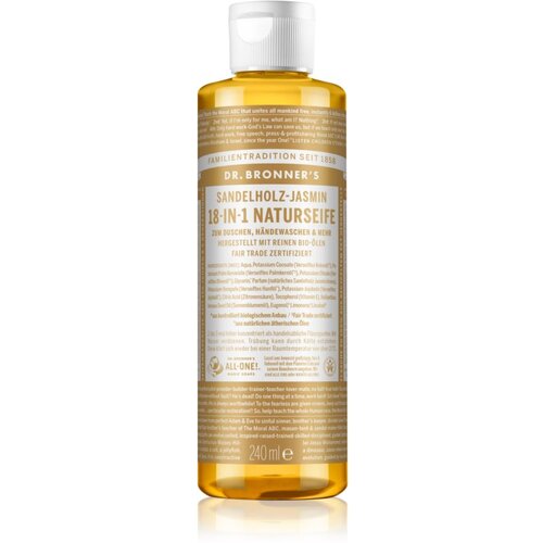 DR. BRONNER&amp;#039;S Sandalwood &amp;amp; Jasmine tekoče univerzalno milo 240 ml Slike