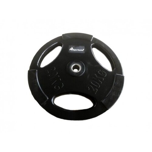  Gumirani teg F30 sa rukohvatom, 20kg, Crni Slike
