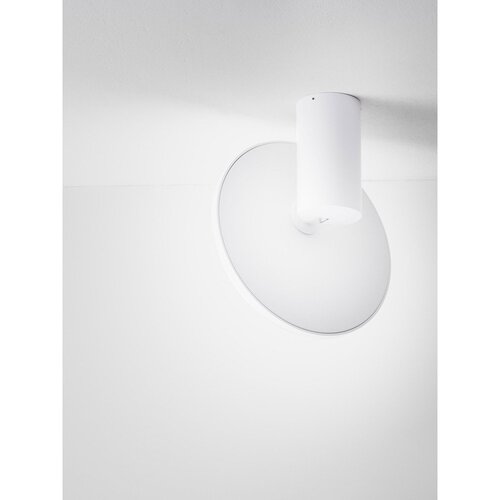 Nova Luce Mat bela aluminijasta LED stropna svetilka z upogljivo konstrukcijo Ekei &amp;ndash; Slike