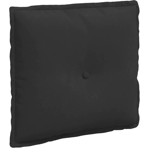 vidaXL Poglavni vzglavnik Črna 50 x 45 cm Mikrofiber tkanina, (5000278378) Cene