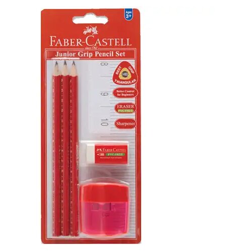 Faber-Castell grip junior grafitne olovke 3kom Cijene