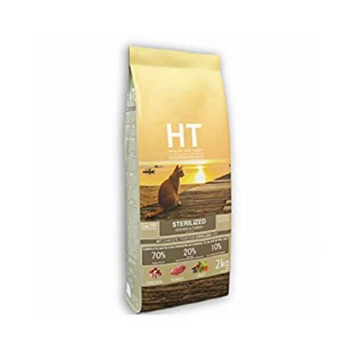 CENNAMO healthy and tasty cat adult sterilised with chicken and turkey 2 kg Cene