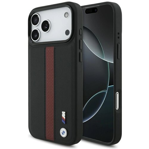 BMW OVITEK M Z PERFORIRANIM LOGOM IN ČRTKAMI ZA IPHONE 17 PRO MAX MAGSAFE LUXURY, (5000343398) Cene