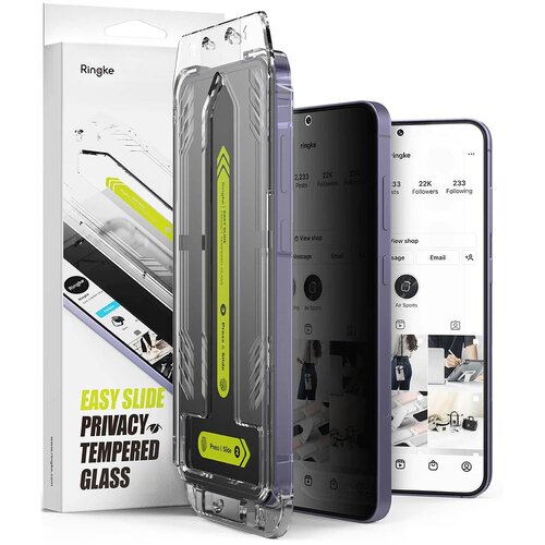 Ringke Easy Slide kaljeno steklo (2 kosa) za Samsung Galaxy S24 Plus &ndash; Privacy Cene