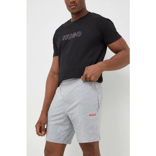 Hugo Kratke hlače za muškarce, boja: siva