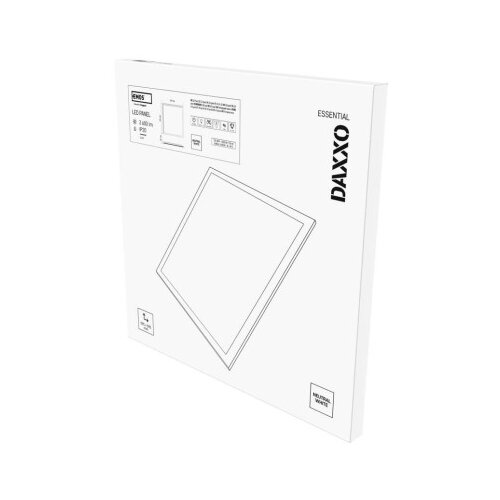 LED panel DAXXO backlit 60×60, kvadratni, vgradni, bel, 36W NW Cene
