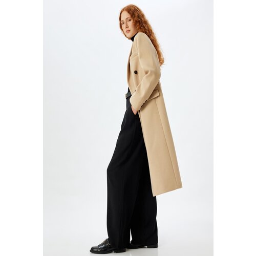 Koton Beige Women&amp;#039;s Coat Slike