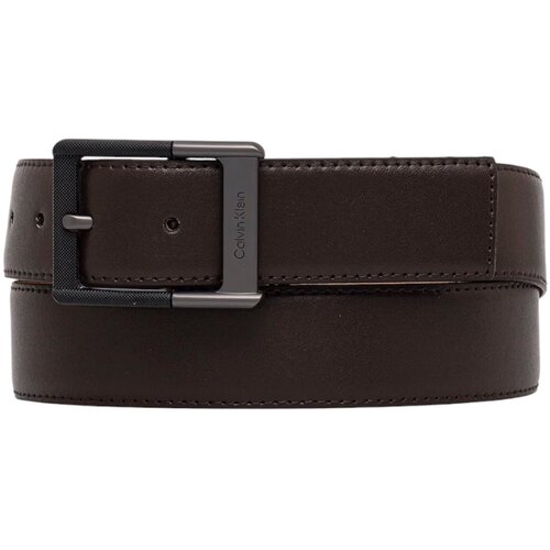 Calvin Klein Jeans Pasovi CLASSIC BUCKLE BELT 38MM LV04D7012G Kostanjeva Slike
