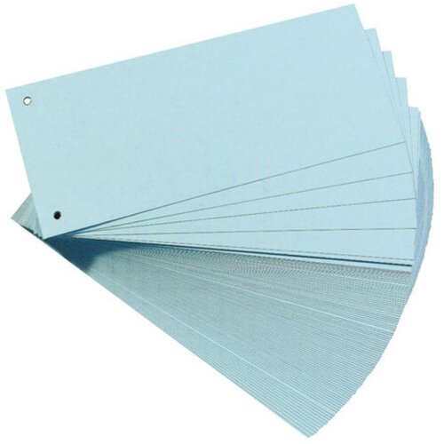 Herlitz Pregrada kartonska 105x242 mm, 100/1, , plava Slike