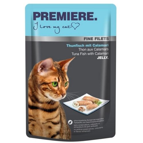 Premiere Cat Filets tuna i lignje 100 g vrećica Cijene