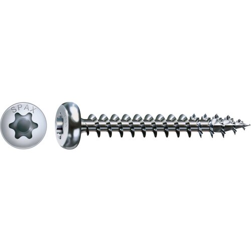 SPAX Vijak s poluokruglom glavom (5 x 16 mm, Pocinčano, 16 Kom., TX za TORX pogone) Cijene