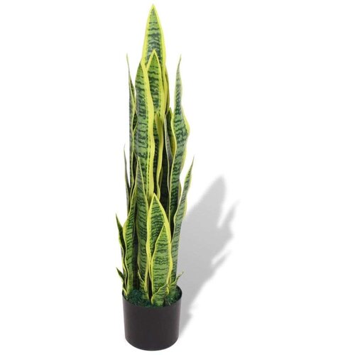 vidaXL umjetna biljka sanseverija s posudom 90 cm zelena Cijene