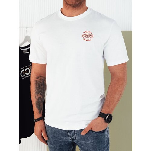DStreet Men's T-shirt with white print Cene