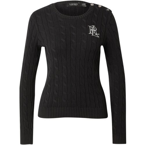 Polo Ralph Lauren Pulover crna / srebro Cijene