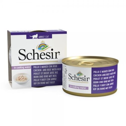 Schesir cat tunjevina i govedina u želeu, 85gr Cene