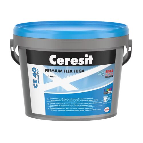 Ceresit Fug masa CE40 2kg Cement siva Slike