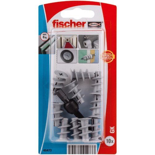 Fischer tiple za gipsane ploče (Ø x D: 6 x 22 mm, 10 Kom.) Cijene