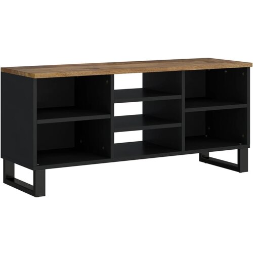 Maison Chic TV omarica - TV stojalo - Televizijska omarica 100x33x46 cm trden mangov les in inženirski les, (21702157) Cene