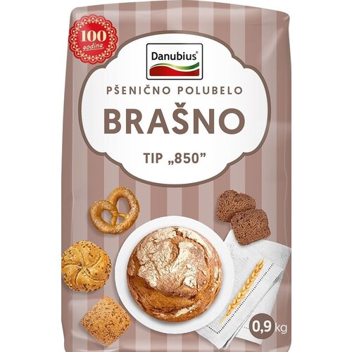 Danubius brašno tip "850" 0,900 kg polubelo brašno Cene