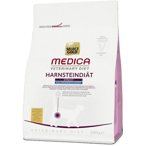 Select Gold Cat Medica Struvit Low Calorie pi&amp;scaron;čanec in riž 300 g Slike