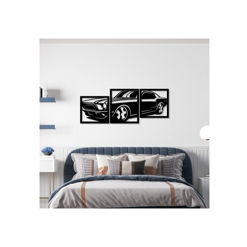 WALLXPERT dekorativni metalni zidni pribor must trio b Slike