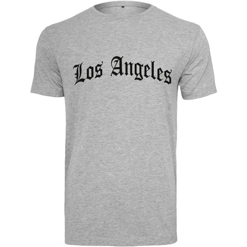 MT Men Los Angeles Wording Tee heather grey