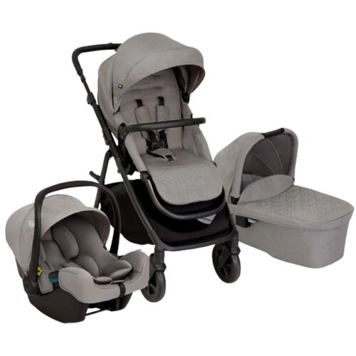 Graco kolica za bebe 3u1 Near 2 Me DLX Grey, 0m+ Slike
