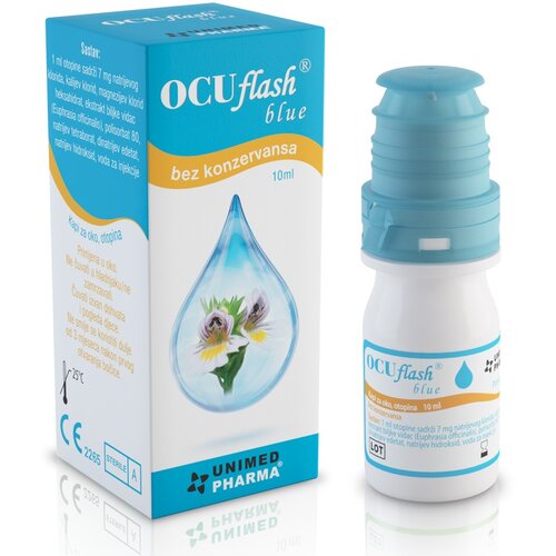 UNIMED PHARMA Ocuflash blue kapi za oči, 10ml Cene