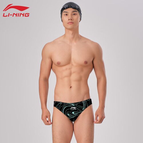 Li-Ning Mu&amp;scaron;ke kupaće gaće, Crne Slike