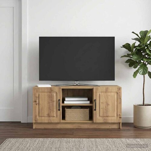  TV ormar 102 x 34,5 x 47 cm Konstruirano drvo Slike