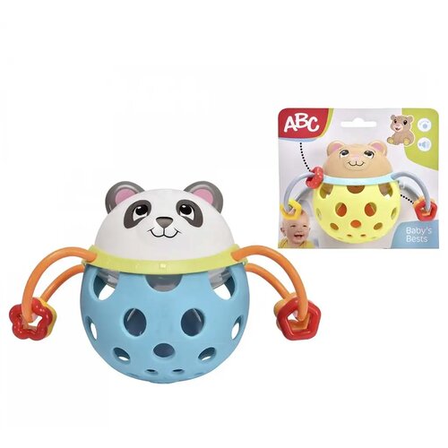 Simba Toys ABC Panda ropotulja žoga z ročajem in grizalom - Cene