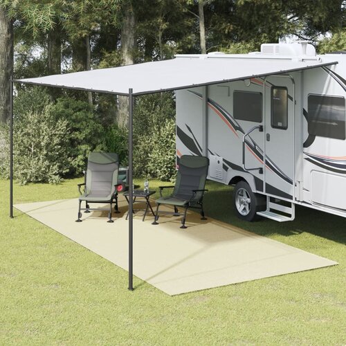 VidaXL Podna prostirka za kampiranje krem 6 x 2 5 m Slike