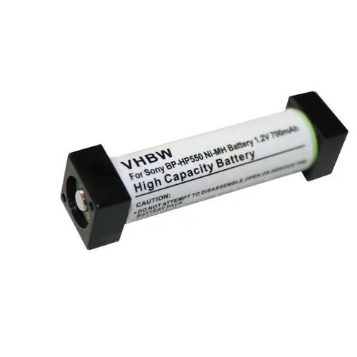 VHBW Baterija za Sony MDR-DS3000 / MDR-IF3000 / MDR-RF820, 700 mAh