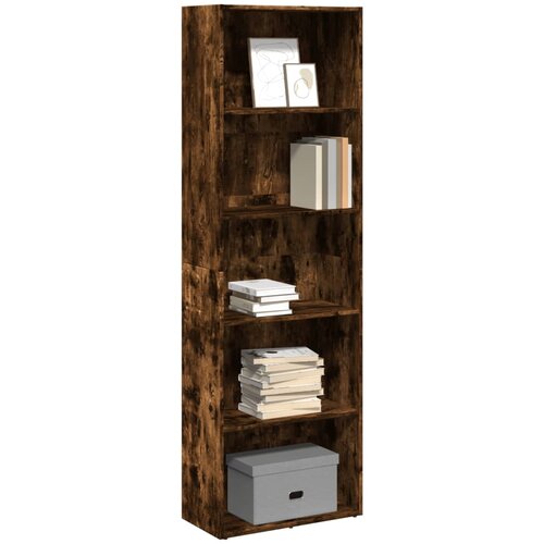 VidaXL Regal za knjige boja hrasta 60x30x189 cm konstruirano drvo Slike