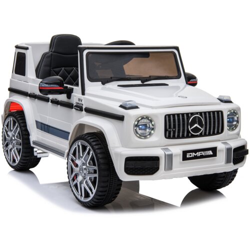  Licencirani auto na akumulator Mercedes G63 AMG - bijeli Slike