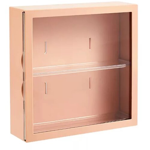  Wall Mounted Display Box (Brown) Cene