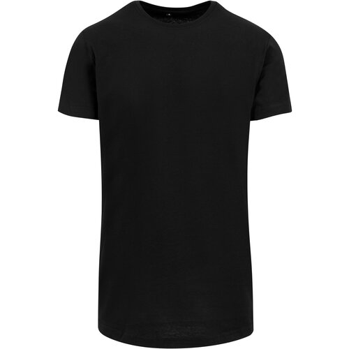 Build Your Brand Plus Size Long T-shirt in the shape of black Slike
