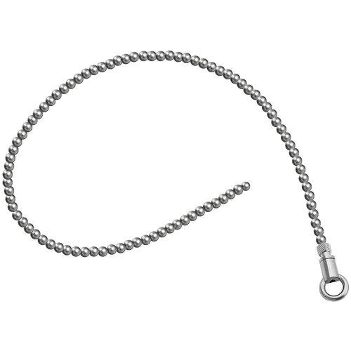 SuperLove Stainless Steel Urethral Sound Beads Catheter Dilator 50cm &amp;amp; 7mm Slike