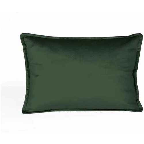 Velvet Atelier Tamno zeleni jastuk Dark, 50 x 35 cm