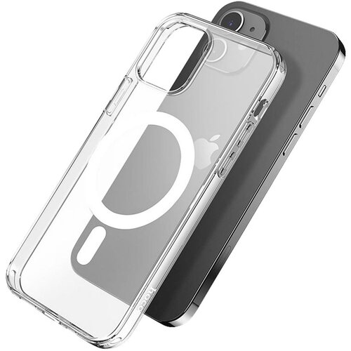 Hoco . Navlaka za iPhone 12 / 12 Pro, magnetic, transparent - Phone case iP12 / 12 Pro Slike
