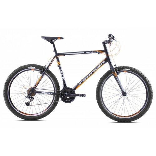 Capriolo planinski bicikl Attack, 20/26'', Crno-oranž Slike