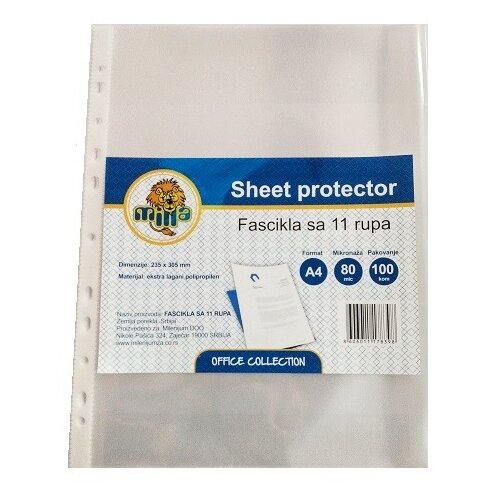 Milla fascikla folija u 80mic 100/1 ( 10/0586 ) Cene