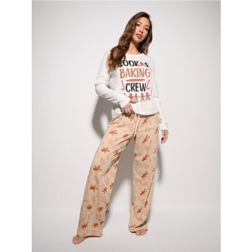 Sinsay Pamukna pidžama s motivom medenjaka Cijene