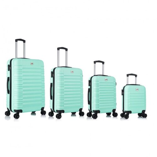 Sazio Set 4 ABS kofera Sanremo svetlo zelena Cene