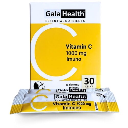 Galafarm Galahealth Vitamin C direkt 1000 mg 30 kesica Slike
