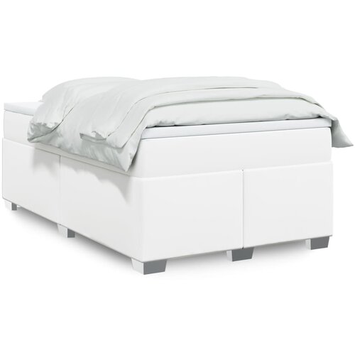  box spring s madracem bijeli 120x190 cm od umjetne kože Cijene