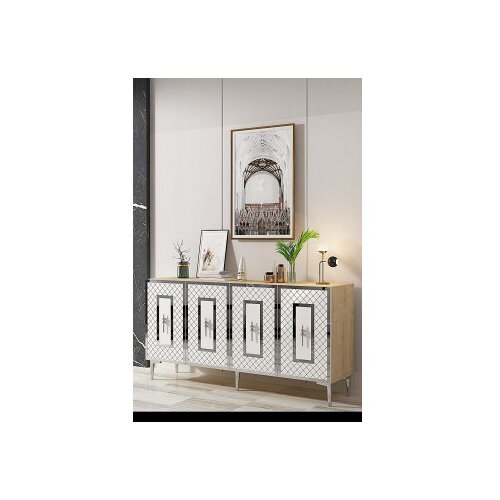 Hanah home Hannah Kućna Konzola Puma 150, 150x75x32 cm, Bijela Cijene