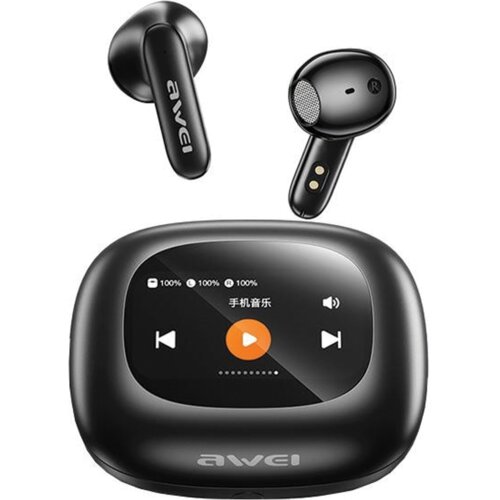 Awei BLUETOOTH 5.4 TP97 TWS SLUŠALKE + PRIKLJUČNA POSTAJA ČRNE, (22069242) Cene